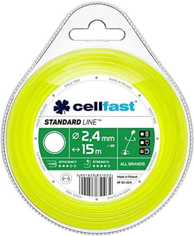 Grastrimmer Draad Eco Cirkel 2,4 mm - 15 m