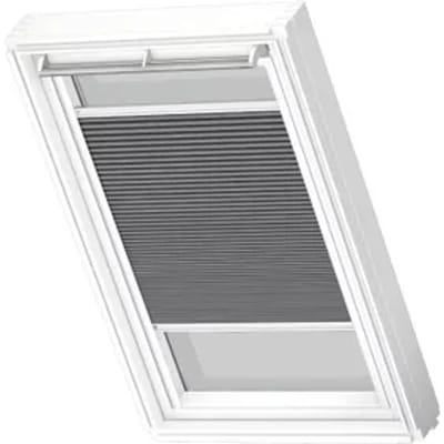 Velux Manueel Verduisterend Plisségordijn Fhc Fk06 1170swl Donkertaupe White Line