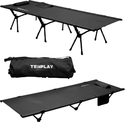 Lichtgewicht Campingbed 150 kg Draagvermogen - Verstelbaar & Compact