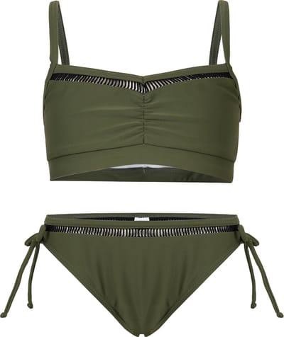 Bikini classic met kant detail - Groen 128-134