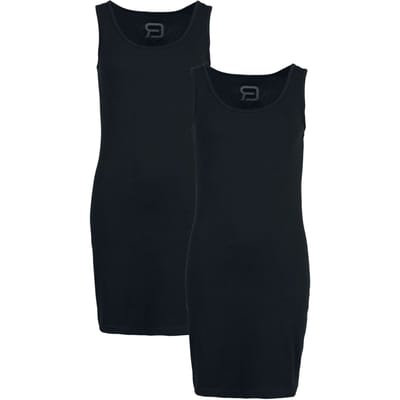 R.E.D. by EMP Mini-jurk - Doppelpack Kleider - S tot XXL - voor Vrouwen - zwart
