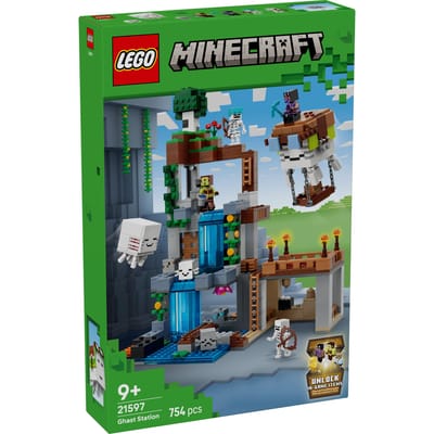 LEGO Minecraft LEGO® MINECRAFT 21597 Ghast Station Buitet met Ghast en skelet