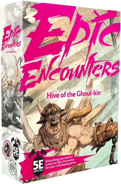 Epic Encounters Hive of the Ghoul-kin - RPG Miniaturen - Steamforged Games