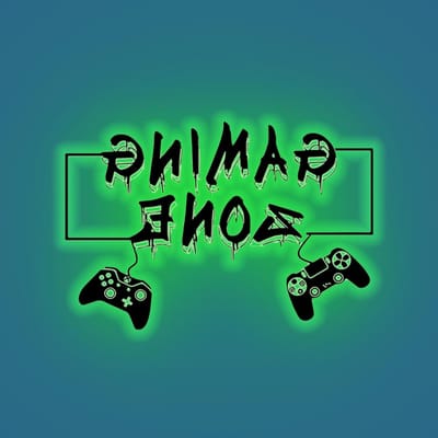 Gamer Muur Tattoo - Fluorescente Wanddecoratie voor Game Room en Jeugd Kamer, Lichtgevende Muurstickers voor Gamers