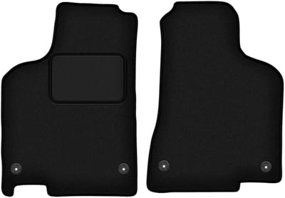 Voormatten zwart voor: Volkswagen Lupo 3L hatchback (1997-2005)