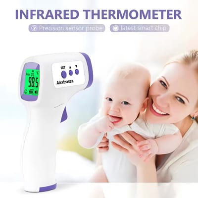 Contactloze Infraroodthermometer voor Volwassenen en Kinderen - Voorhoofdthermometer - infrarood thermometer