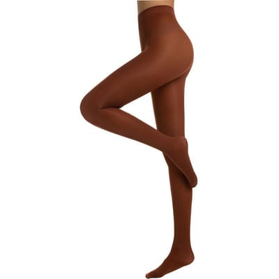 40D Koffiebruin S M L XL Yoga Oefenpanty Dames Verdikt Ultra Glanzend Stretch Omwikkelde Voeten Zijde Vormgevende Kousen Panty L L brown