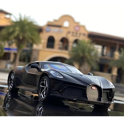 1:32 La Voiture Noire Bolide Divo Galibier Legering Auto Model Diecasts Metaal Auto Model Simulatie Geluid Licht Speelgoed Cadeau