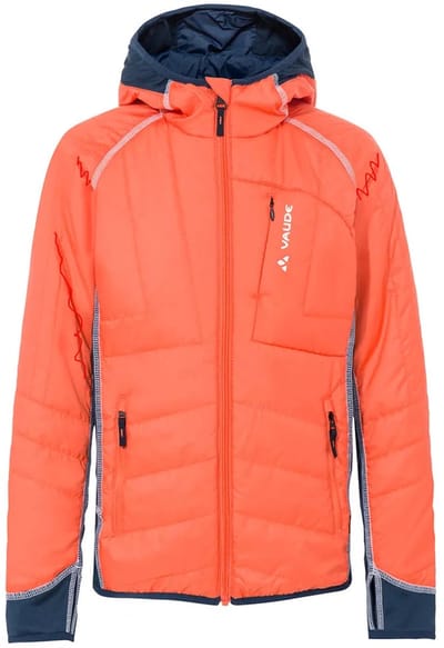 Vaude Capacida Hybrid Jas Oranje 110-116 cm Kinderen