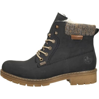 Rieker Veterschoenen Hoog Veterschoenen Hoog - Blauw - Maat 36