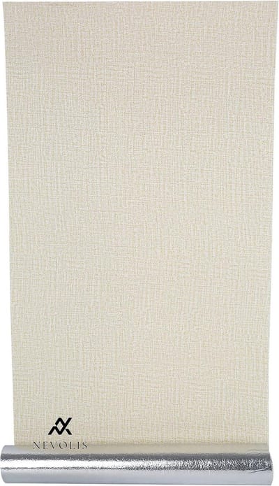 Nevolis Self-Adhesive Stone Look Wallpaper 3D Wall Panels for Bedroom Living Room Kitchen Waterproof Yellow 3 Metres .