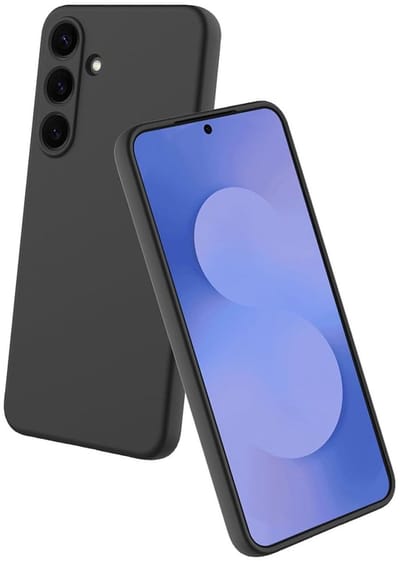 Dun TPU Hoesje Zwart Geschikt voor Samsung Galaxy S24 | Back Cover Matte Zwart | Flexibel | Lichtgewicht | Ultra Dun