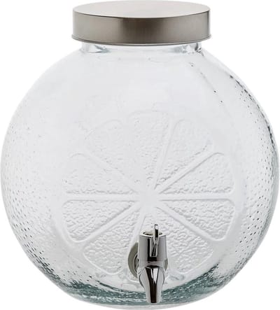 Cosy&Trendy Sapdispenser met kraan - 4 liter - Glas