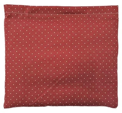 Dailygoods- Kersenpitkussen CE-gecertificeerd - 100% Katoen - Warmte/koudetoepassing - Compact 19×18 cm - Natuurlijke kersenpitvulling - Ideaal voor nek en schouders - Warmtekussen
