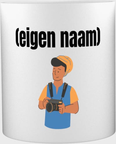 Akyol - fotograaf man met eigen naam Mok met opdruk - fotograaf - fotografen - camera - verjaardag - cadeau - kado - 350 ML inhoud