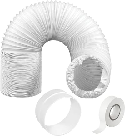 Universele PVC Afvoerslang Verlengset voor Airconditioner - 6 Meter, 125 mm Diameter