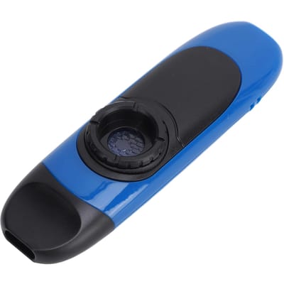 Kazoo Fluit ABS Plastic Professionele Kazoo Muziekinstrument Blaasinstrument met 5 Membranen voor blauw