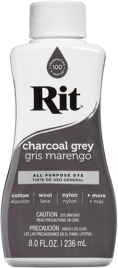 Rit Liquid Charcoal Grey - Rit Dye - Rit