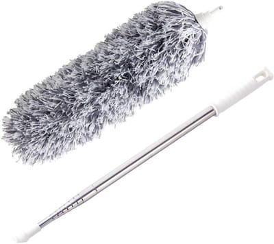 Extra Lange Microvezel Stofwisser met Uitschuifbare Steel en Flexibel Hoofd
