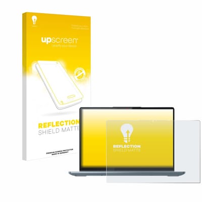 upscreen - Screenprotector voor Lenovo IdeaPad Flex 5 14" Gen 8 2023 - Folie Beschermfolie anti glare matte