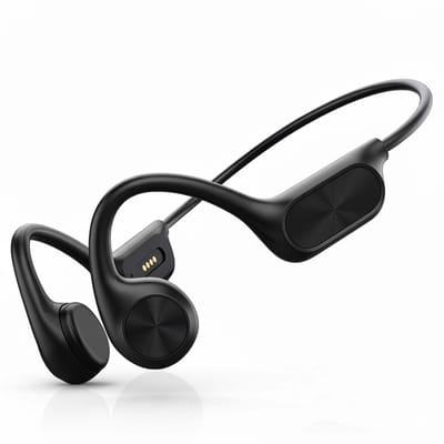 Audrax® Pulse - Sport oordopjes - Bone Conduction headphone - Sporthoofdtelefoon - Oortjes draadloos - Draadloze oordopjes - IPX8 Waterdicht - 32GB Interne geheugenkaart - Geschikt voor alle smartphones en smartwatches