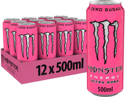 Monster Energy Ultra Rosa 12 x 500ml