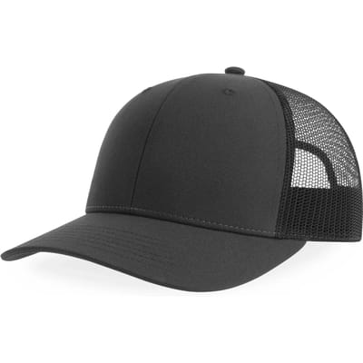 Atlantis Headwear Bryce Cap AT106 - Dark Grey/Black - One size