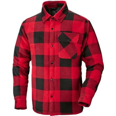 PARKSIDE Heren overshirt (Rood, S)
