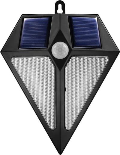 LED Solar Wandlamp met Schemer- en Bewegingssensor - Waterdicht IP65 Buitenverlichting