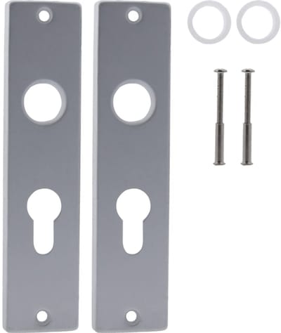 Langschild euro 55mm aluminium