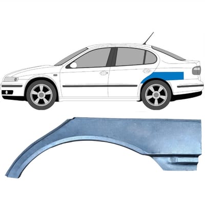 Reparatiepaneel achterspatbord voor Seat Leon 1999-2004 / Links