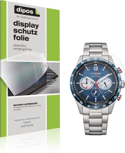 dipos – 6x Matte Beschermfolie geschikt voor Citizen CA4716-50L | Krasbestendige & antireflecterende Screenprotector Ultra-Thin