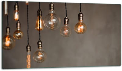 TMK ArtDeko - Snijplank - 52x30 cm - Glas - Inductie Bescherming
