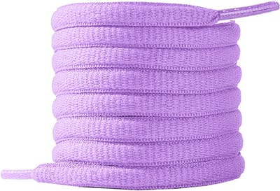 The Kicks Don Ovale Veters Licht Paars - 120cm - 6mm