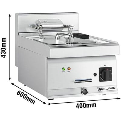 GGM Gastro Elektro Fritteuse - 10 Liter - 9 kW