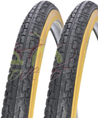 2x Fietsbanden 700x32 Zwart voor Stadsfiets, Trekking en Vintage - Rubber