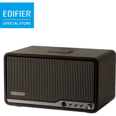 EDIFIER S300 Retro Tafelluidspreker HiRes LDAC AirPlay2 Dual WiFi Bluetooth5.4 5,5 inch Bass Dual 1,25 inch Tweeter USB-C AUX Afstandsbediening Home App