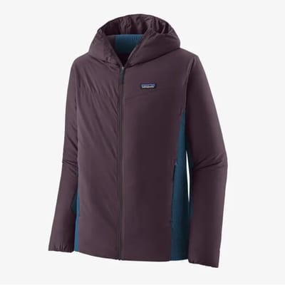 Patagonia Men's Nano-Air Light Hybrid Hoody (Maat - XS, Kleur - Obsidian Plum)