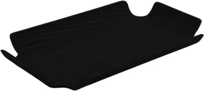 XLBoom Deck Tray 24×14 Zwart – Houten serveer- en display tray – Verkrijgbaar in Oak | Walnut | Black – Design dienblad met antislip & stapelbaar