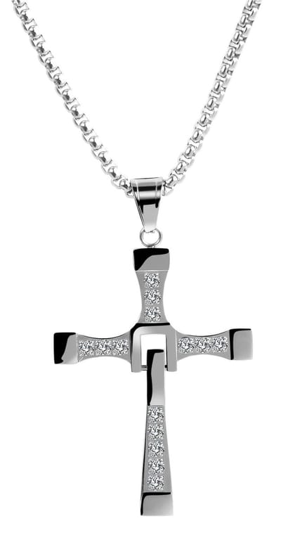 AKZENT Akzent uniseks ketting met hanger Kless, Edelstahl, duurzaam