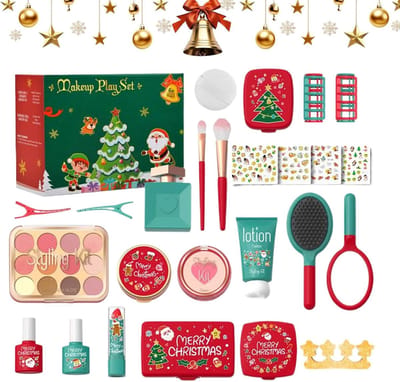 Kinder Speel Make-up - Nep Cosmetica Set - Peuter Rollenspel - Veilig Materiaal ABS