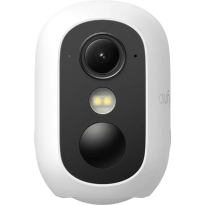 eufy Security eufyCam C35 - Wit - Draadloze Beveiligingscamera - Voor Buiten en Binnen - Magnetische Bevestiging - Kleurennachtzicht - Lokale Opslag - Geen Maandelijkse Kosten - IP67 - Gezichtsherkenning