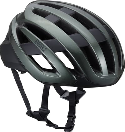 BBB Cycling Karma MIPS Air Node Racefiets Helm - Unisex - Lichtgewicht (260g) - 25 Ventilatiegaten - Fietshelm Volwassenen - M (55-59cm) - Metallic Groen