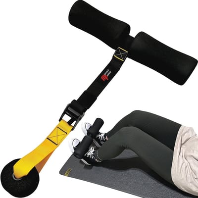 Verstelbare Hamstring Curl Strap voor Thuis Fitness - Oefenapparaat tot 180 kg met Deurenbevestiging