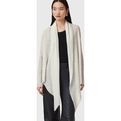 AllSaints Harper Cardigan Chalk White Taglia: XS | Cardigan Outlet | Donna | Bianco