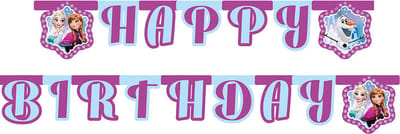 Vegaoo - Happy Birthday Frozen verjaardagsslinger