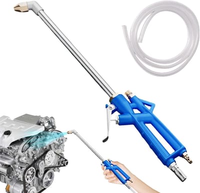 Wasstraat Spray - Reinigingsspuit - Auto Reinigen - Lange Nozzle - 39.5 cm - Blauw