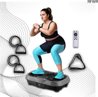 RFWR® Trillingsplaat en schudplaat voor fitness en wellness - ideaal voor lichaamsvormgeving en gewichtsverlies