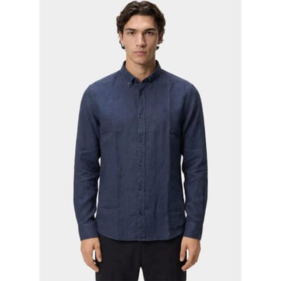 BOSS Black Casual hemd lange mouw Blauw H-LIAM-BD-E-C1-261 10261979 0 50556077/404
