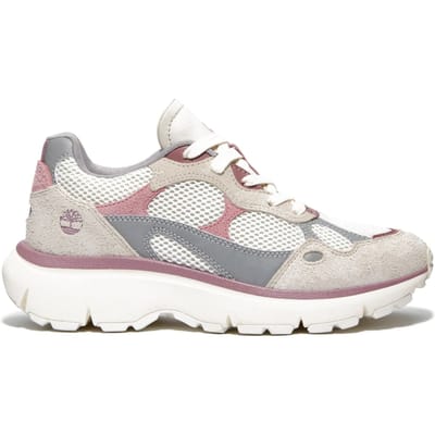Timberland Hazel Lane Low Lace Up Sneaker Natural Mesh W Md Pink Taglia: 37 | Sneakers Outlet | Donna | Rosa
